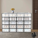 Transparent Shoe Storage Boxes Clear