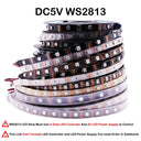 WS2812B WS2815 WS2813 RGBIC LED Strip Addressable Lights 5V 12V Vivid Colors