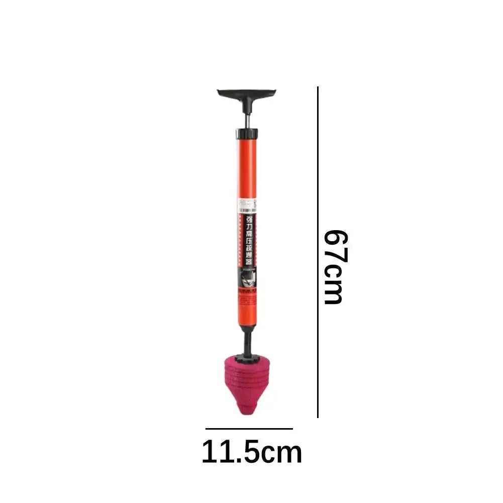 High Pressure Toilet Plunger Unblock Silicone Quickly