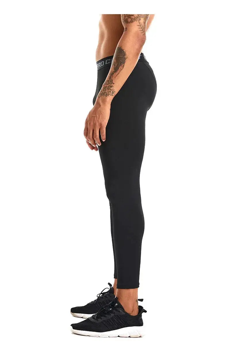 Men's High Performance Compression Tights Enhanced Comfort