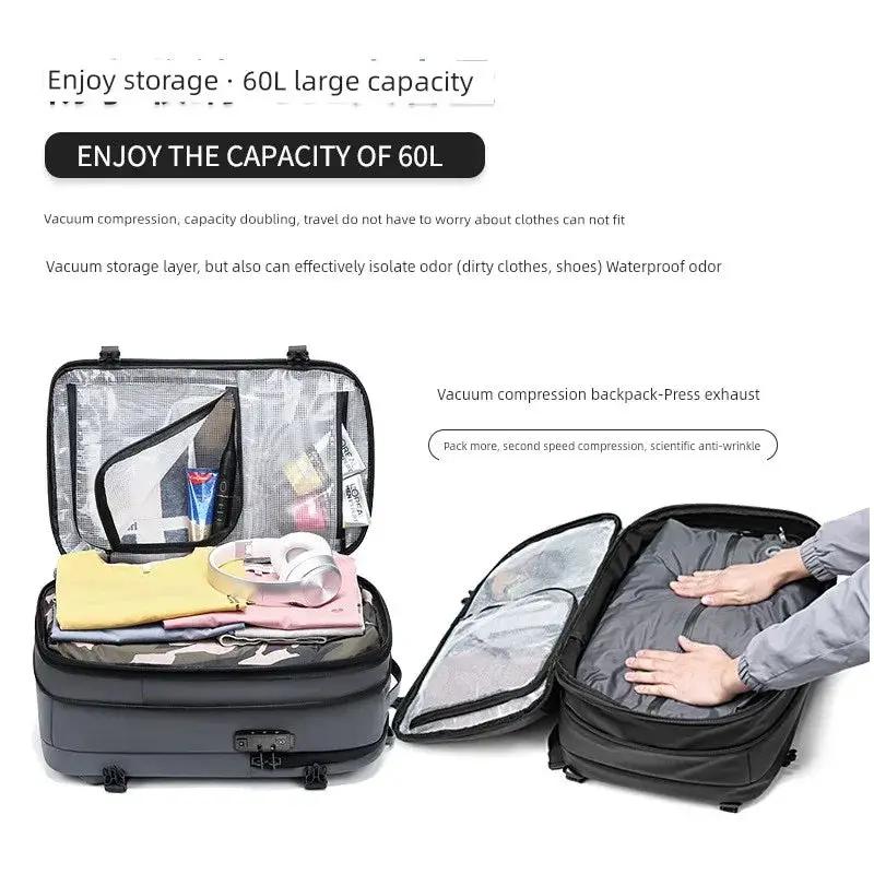 Men Travel Backpack Waterproof Multifunctional Everyday