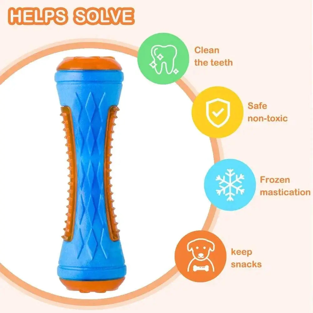 Durable Rubber Dog Chew Toys For Large Breed Dental Health