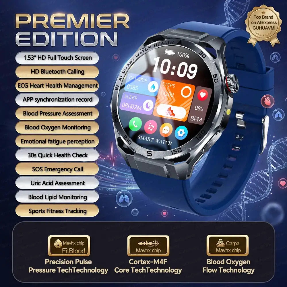 Ai Health Smartwatch With Ecg Tracker — product view 19