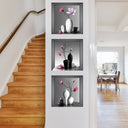 Wall Art Stickers Simulate 3D Potted Green Plants Decor