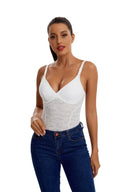 Lace Thong Bodysuit Shapewear For Women Seamless Control