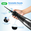 SEJOY New Irrigator Dental Water Flosser 5 Modes USB IPX7