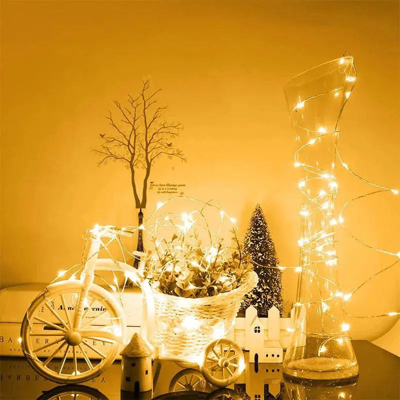 Versatile Solar LED Fairy Lights 8 Modes For Party Decor