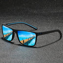 Unisex Vintage Square Polarized Sunglasses UV400 Protection