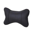 Car Neck Pillow PU Leather Headrest Both Sides 1 Pack