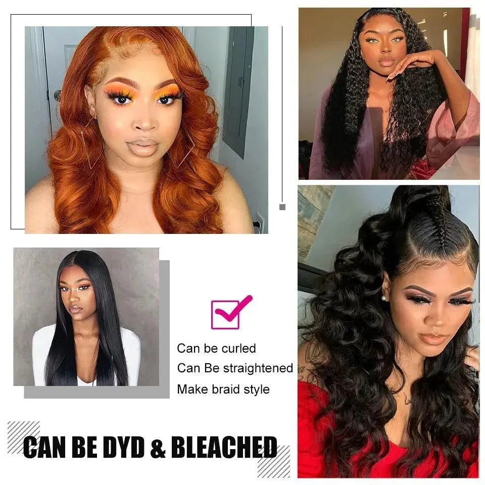 Luxury Peruvian Virgin Hair Extensions And Wig Kit Set