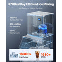 SucceBuy Commercial Ice Maker Machine Ice-Making for Cafe Ice