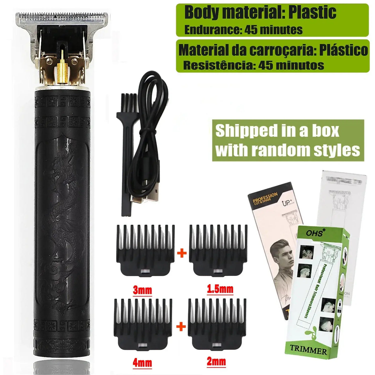 Fast Charge Cordless Shaver for Men — product view 18
