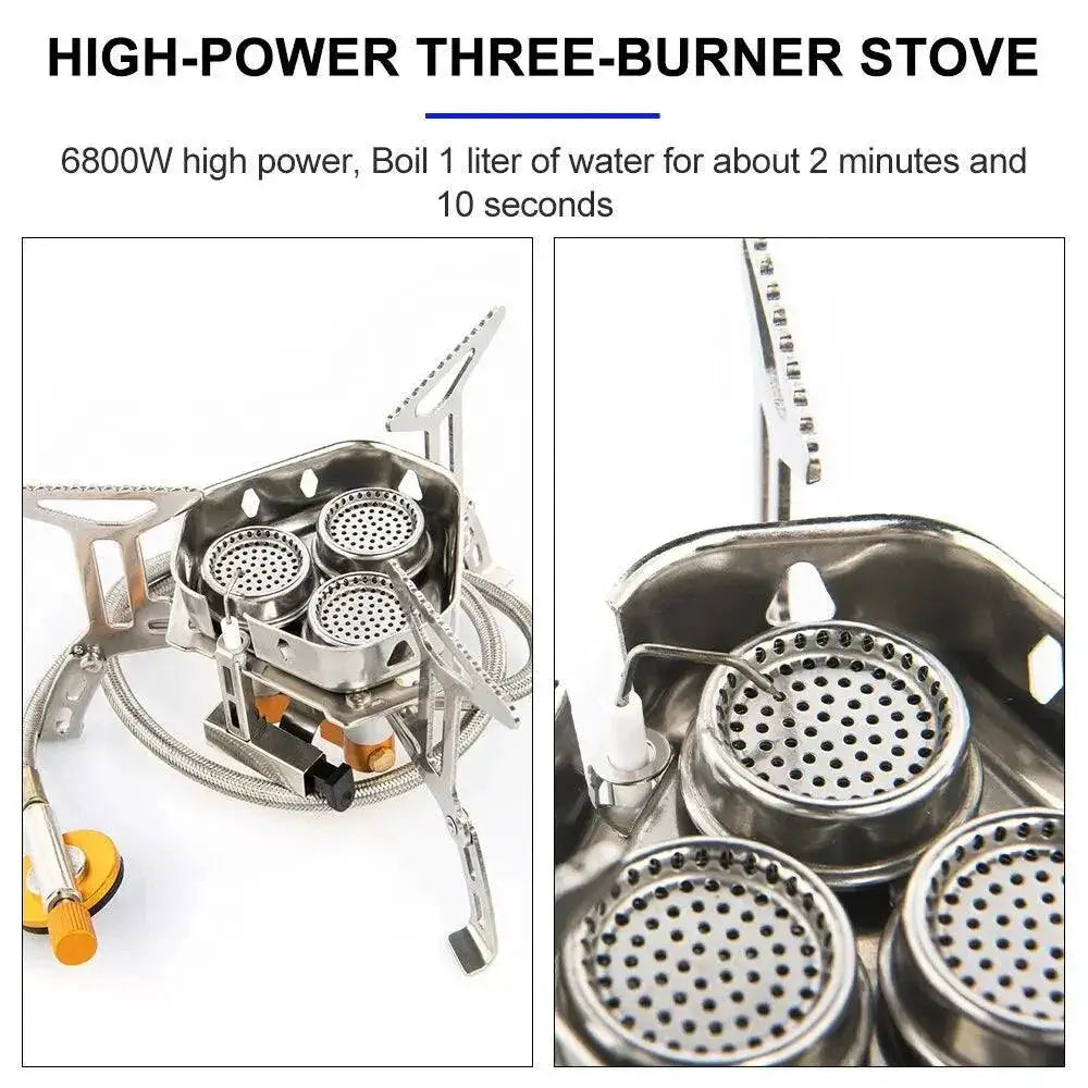 High Power Portable Gas Stove For Camping And Hiking Gear