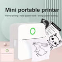 Mini Portable Thermal Printer For Photos Notes And Stickers Inkless On The Go