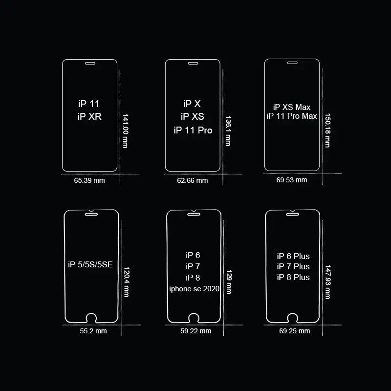 Tempered Glass for iPhone Pro MAX Plus Screen Protector — product view 6