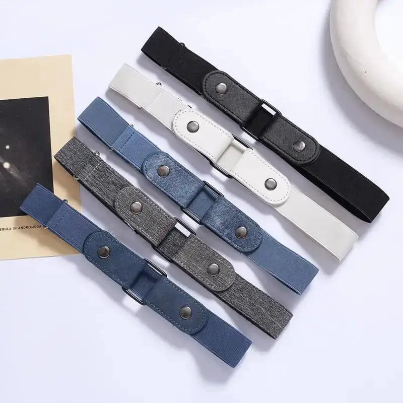 Elastic Waistband Belt Effortless Style and Comfort Solution