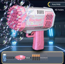 Hot Sale 40 Holes Space Light Bubble Machine Kids Toy