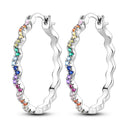 Mula Sterling Silver Hoops Earrings