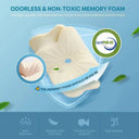 Cervical Orthopedic Memory Foam Neck Pillow