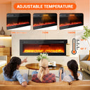 Slim Adjustable Fireplace
