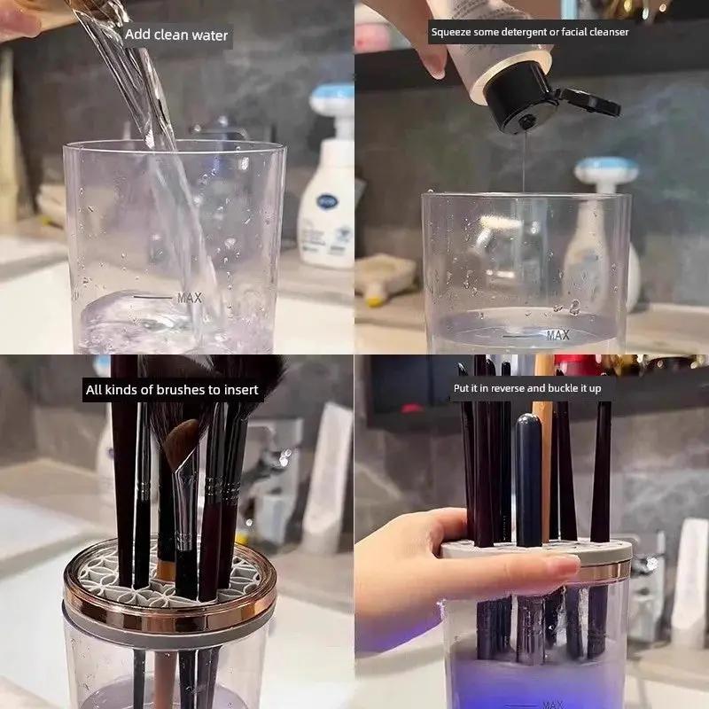 New Arrival Electric Scrubber Makeup Brush Cleaning Device - OurLum.com