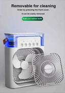 Xiaomi 3-in-1 Portable Fan Air Conditioners Fan With LED Light