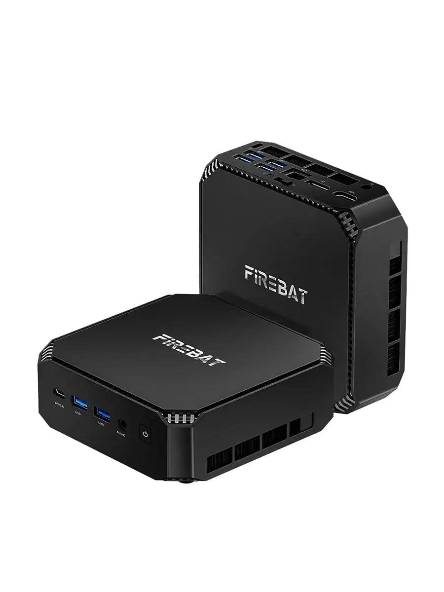 Firebat A6 Mini Pc Amd Ryzen 7 7735Hs Lpddr5 16Gb Ram M.2 Pcie 512Gb Ssd Wifi 6 Bt 5.2 2500m Lan Windows 11 Desktop Computer