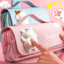 3D Pencil Case For Girls Decompression Pen Pouch Cute Design