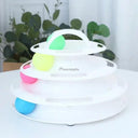 Interactive Cat Toy Tower for Intelligence Training Fun