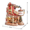 Robotime 3D Wooden Music Box Gift For Adults