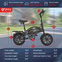 Dyu D3f 14 Inch City Folding Ebike