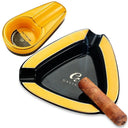 Durable Ceramic Cigar Ashtray for Travel