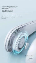 1PC Fan Long Endurance Mini Neck Portable Bladeless Fan