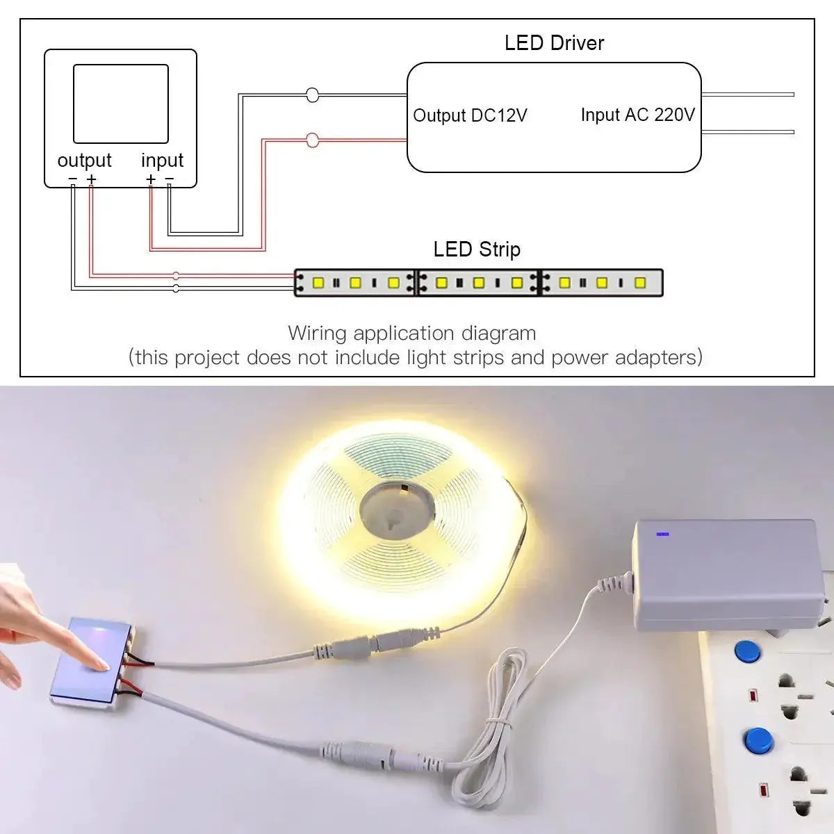 Smart Glass Compatible Bathroom Lighting Switch Elevate