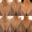 Adjustable Flat Snake Necklace For Women