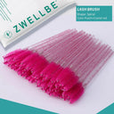 Crystal Beauty Tool Eyelashes Brush Comb Set for Makeup