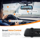 Smart Rearview Dash Cam for Drivers