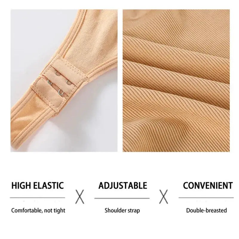 OWEQ Womens Tummy Control Thong Bodysuit For All Day Comfort