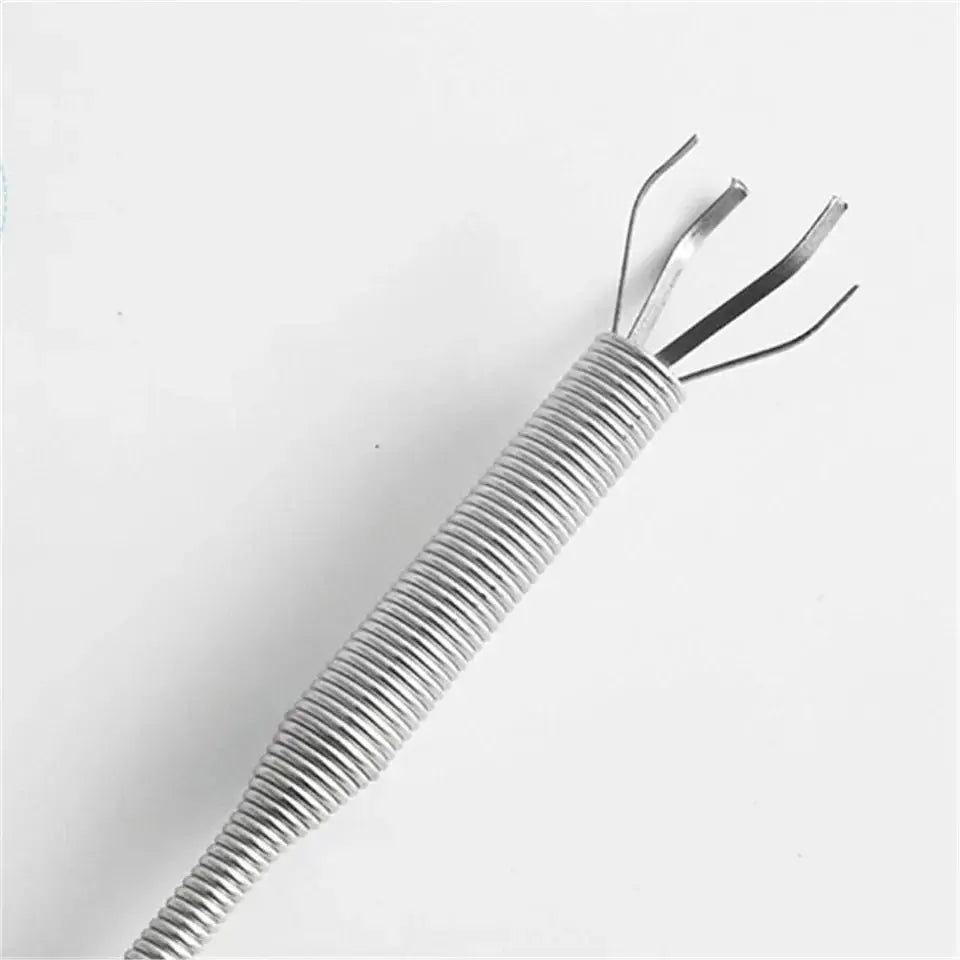 61.5cm Plunger Pipe Cleaning Cable Sink Hair Brush Tool