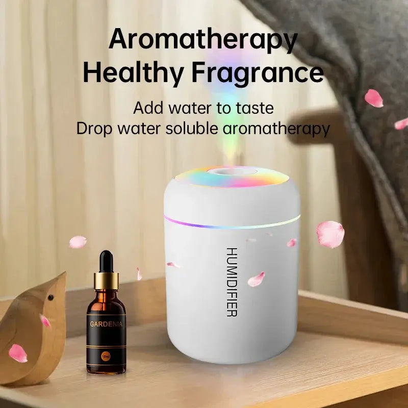 180ML Portable USB Aroma Humidifier With LED Lights