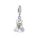 Sterling Silver Charm Fortune Cat