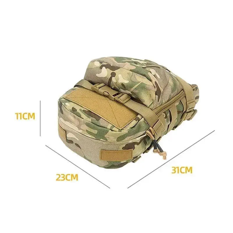 Lightweight Waterproof MOLLE Tactical Vest Backpack Outdoors