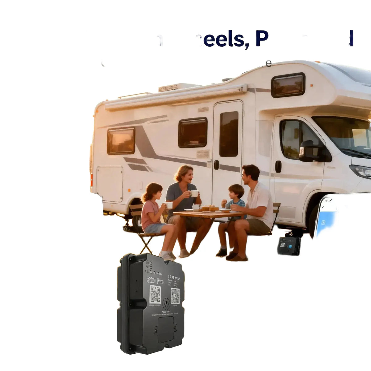 RV GPS Tracker Anti Theft Alarm — product view 1