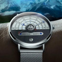 Business Mens Watch - Auto Date Steel Quartz Gift