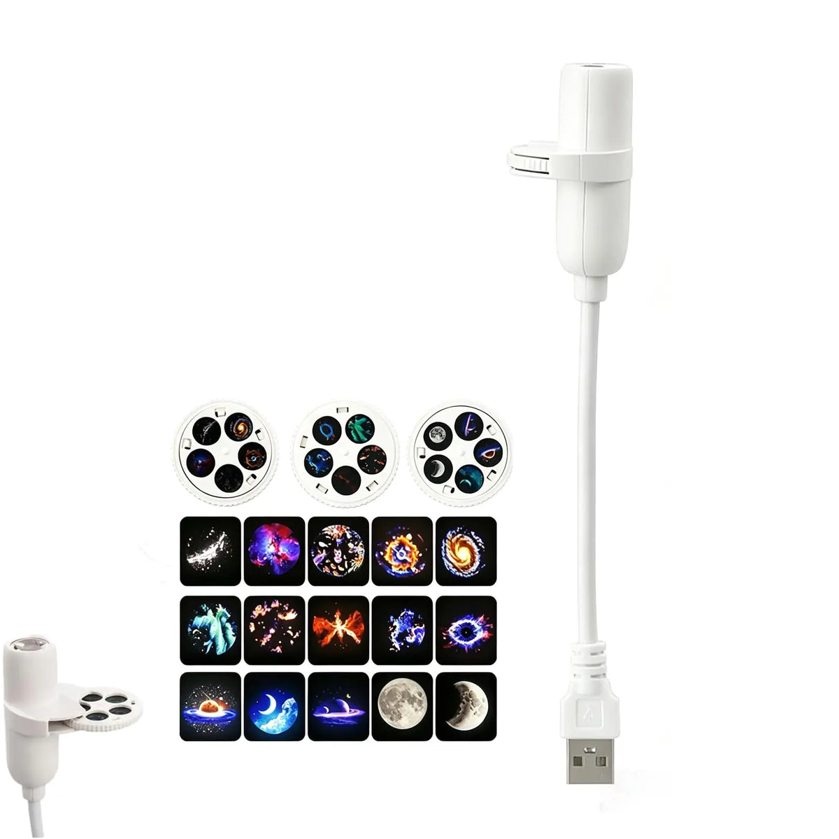 USB Adjustable Galaxy Star Projector