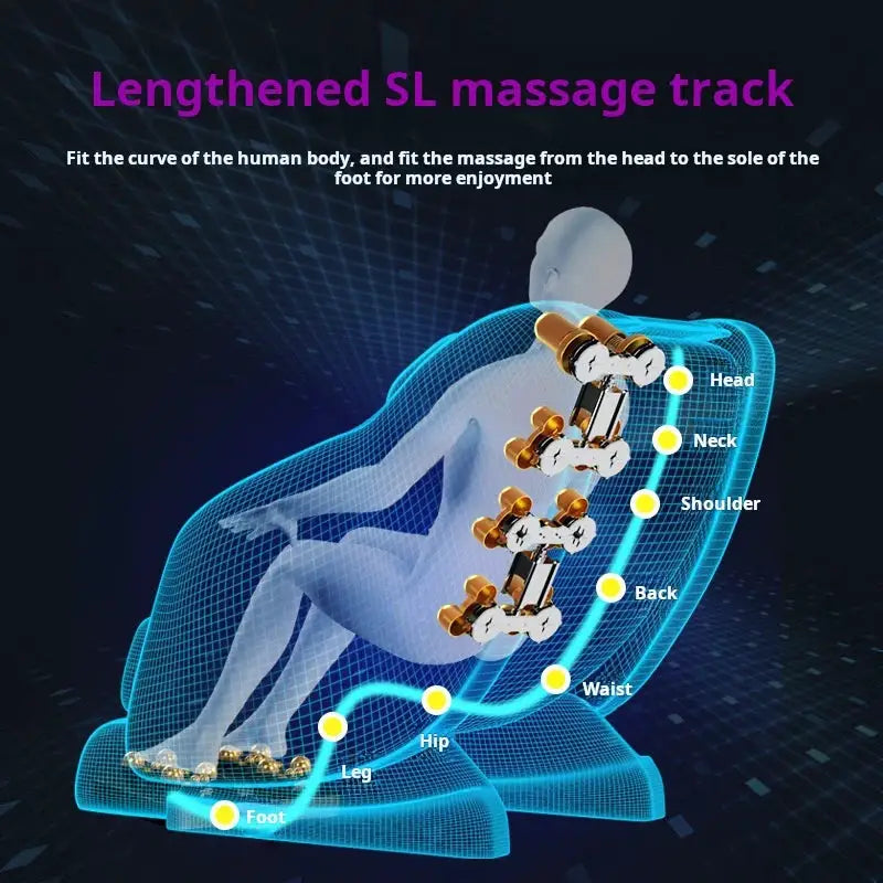 2023 China Best Cheap Electric Full Body zero Gravity Spa Foot 8d Massage Chair Massager Full Body for Massage Luxury