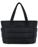 Tote Bag Puffy Padded Women's Large Handbag