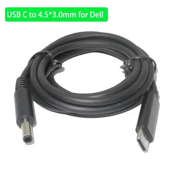 Usb C To Dc Laptop Power Adapter Charging Cable Converter