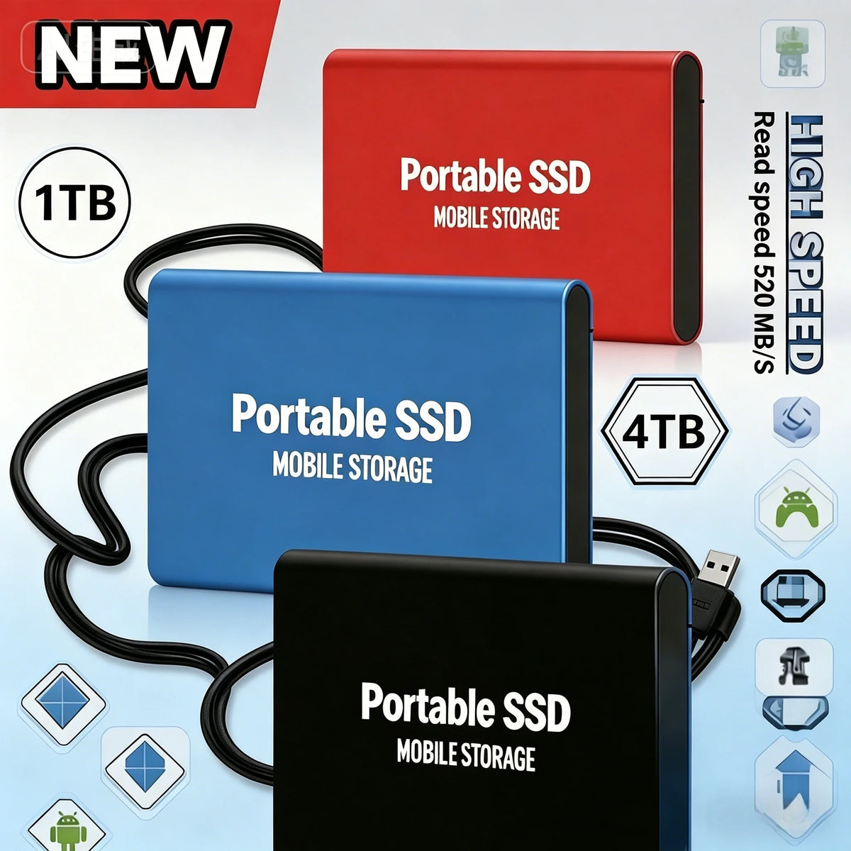 Laptop Desktop Solid State Storage