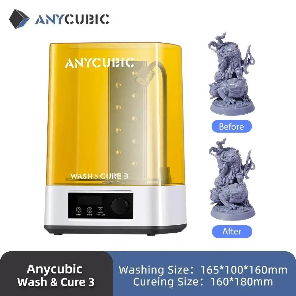 Anycubic Wash And Cure Advanced UV Resin For 3D Printing